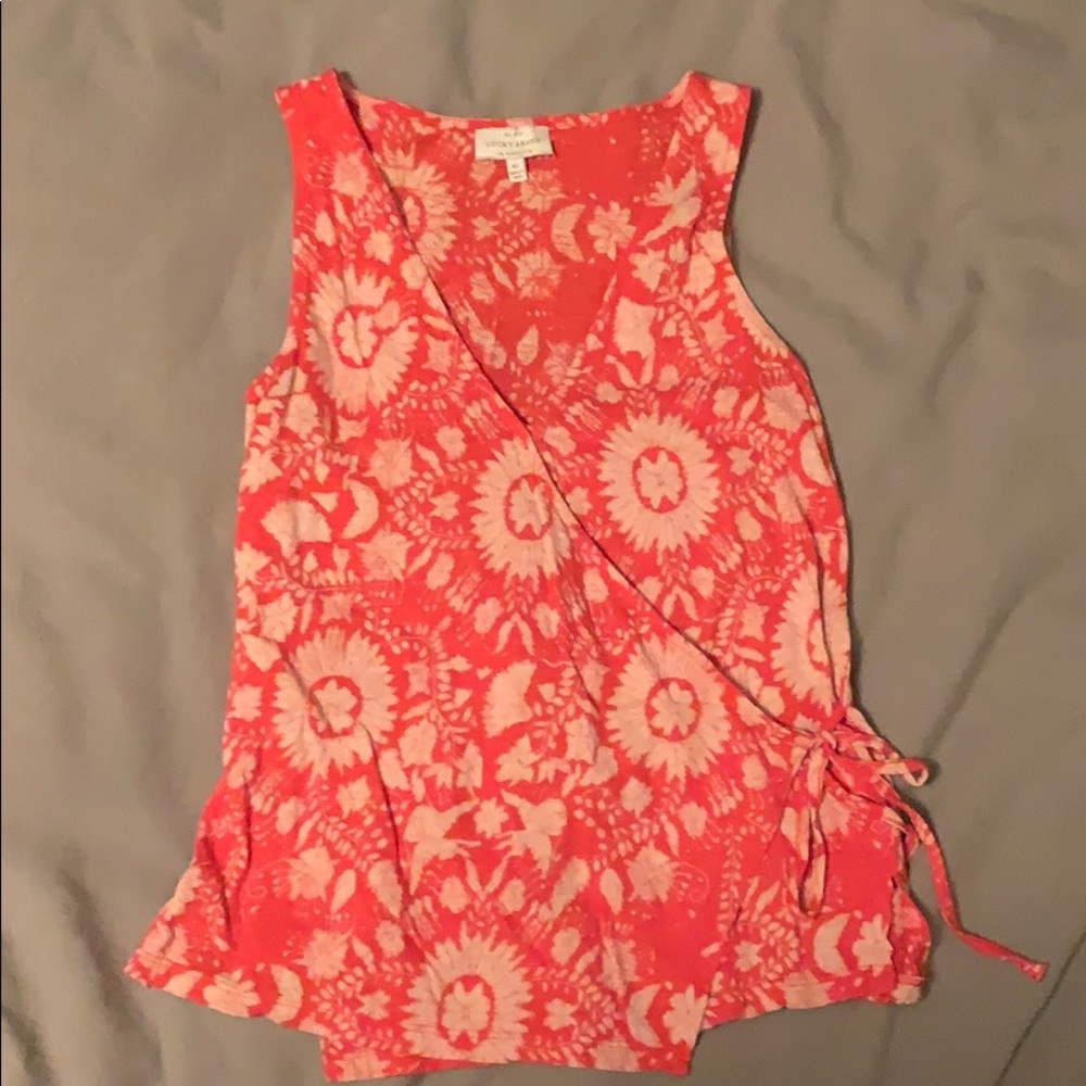 Lucky Brand crossover tank top